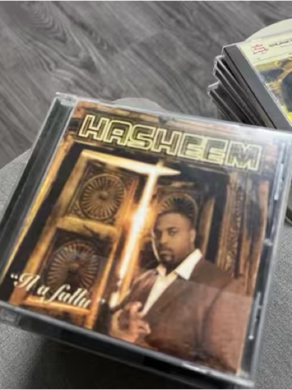 Hasheem CD Album - Gold & Brown Cover
